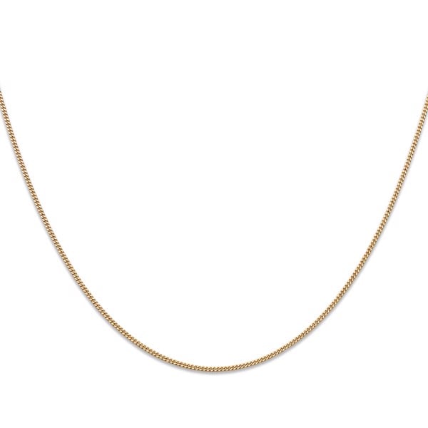Panser kæde i 18 karat guld - 1,75 mm bred, 42 cm lang | Svedbom
