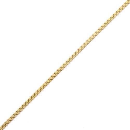 8 kt Venezia Guld halskæde, 70 cm og 1,0 (bredde 0,9 mm)